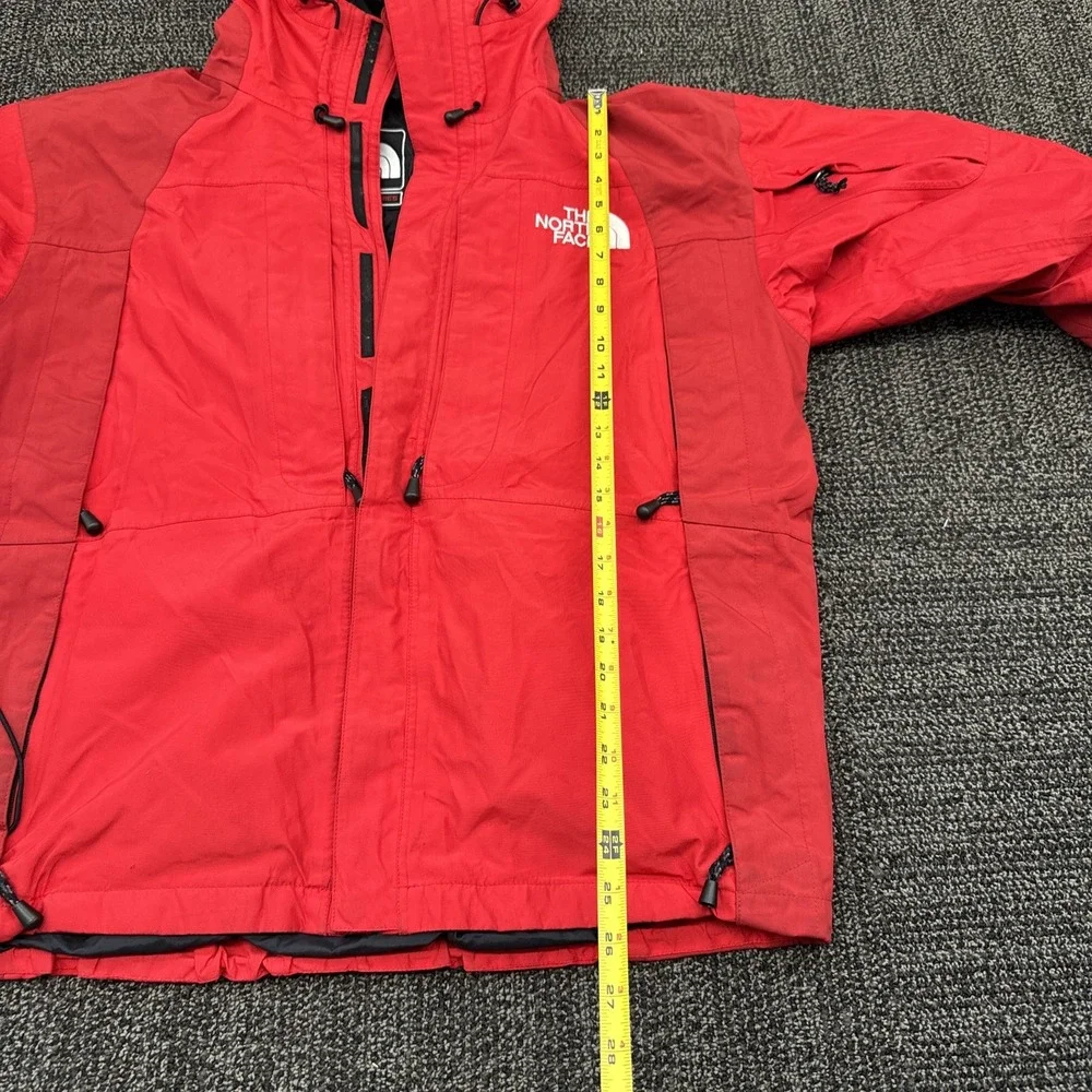 The North Face Summit Series Gore-Tex XCR Jacket Mens L Red Hooded Shell Coat